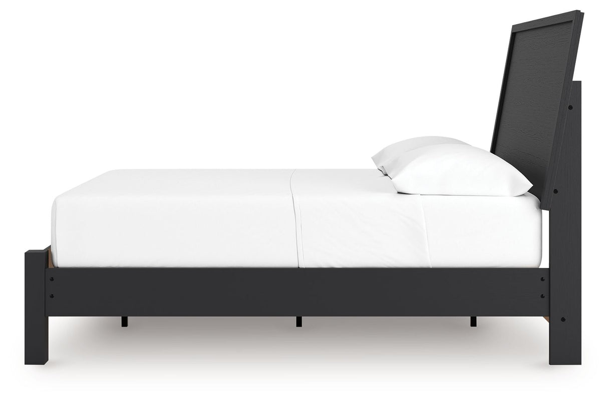 Danziar - Panel Bed With Low Footboard