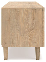 Cielden - Extra Large TV Stand - Two-tone