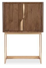 Eleana - Bar On Stand - Medium Wood