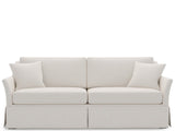Madison - Skirted Apartment Sofa, Special Order - White