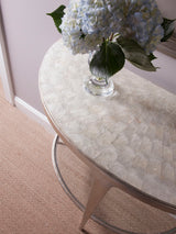 Signature Designs - Gravitas Console - Pearl Silver