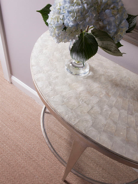 Signature Designs - Gravitas Console - Pearl Silver