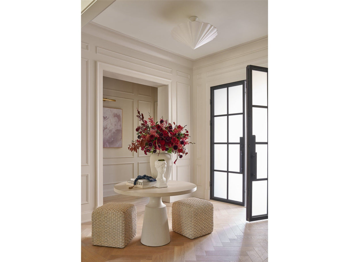 Birchaven - Pedestal Table - Beige