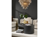 Modern - Metal Martini Table - Gold / Gray