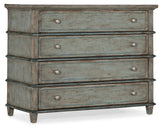 Alfresco - Costiere Chest - Light Blue / Light Brown