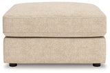 Seyler - Oversized Accent Ottoman - Sand