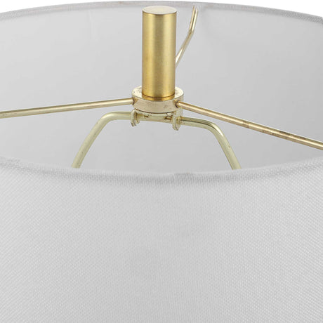 Turret - Gold Buffet Lamp