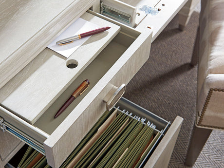 Greystone - Avery Executive Desk - Beige
