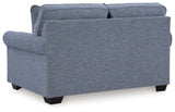 Carissa Manor - Loveseat - Denim