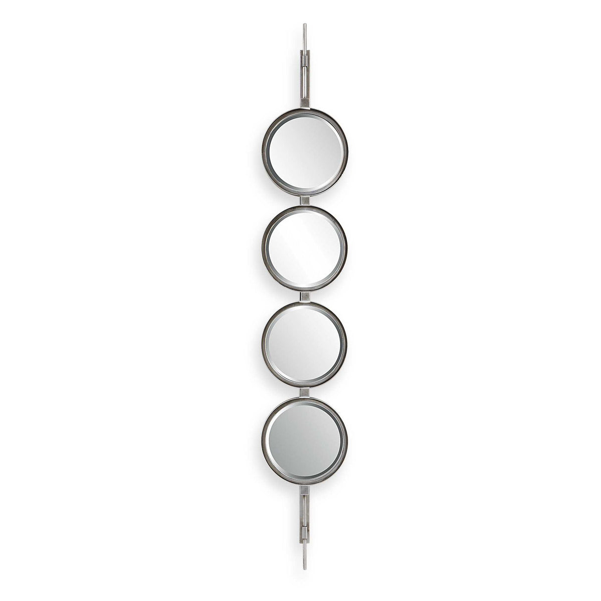 Button - Mirror - Gray