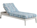 Seabrook - Chaise - Beige / Blue