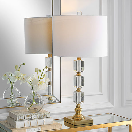 Table Lamp - Brass