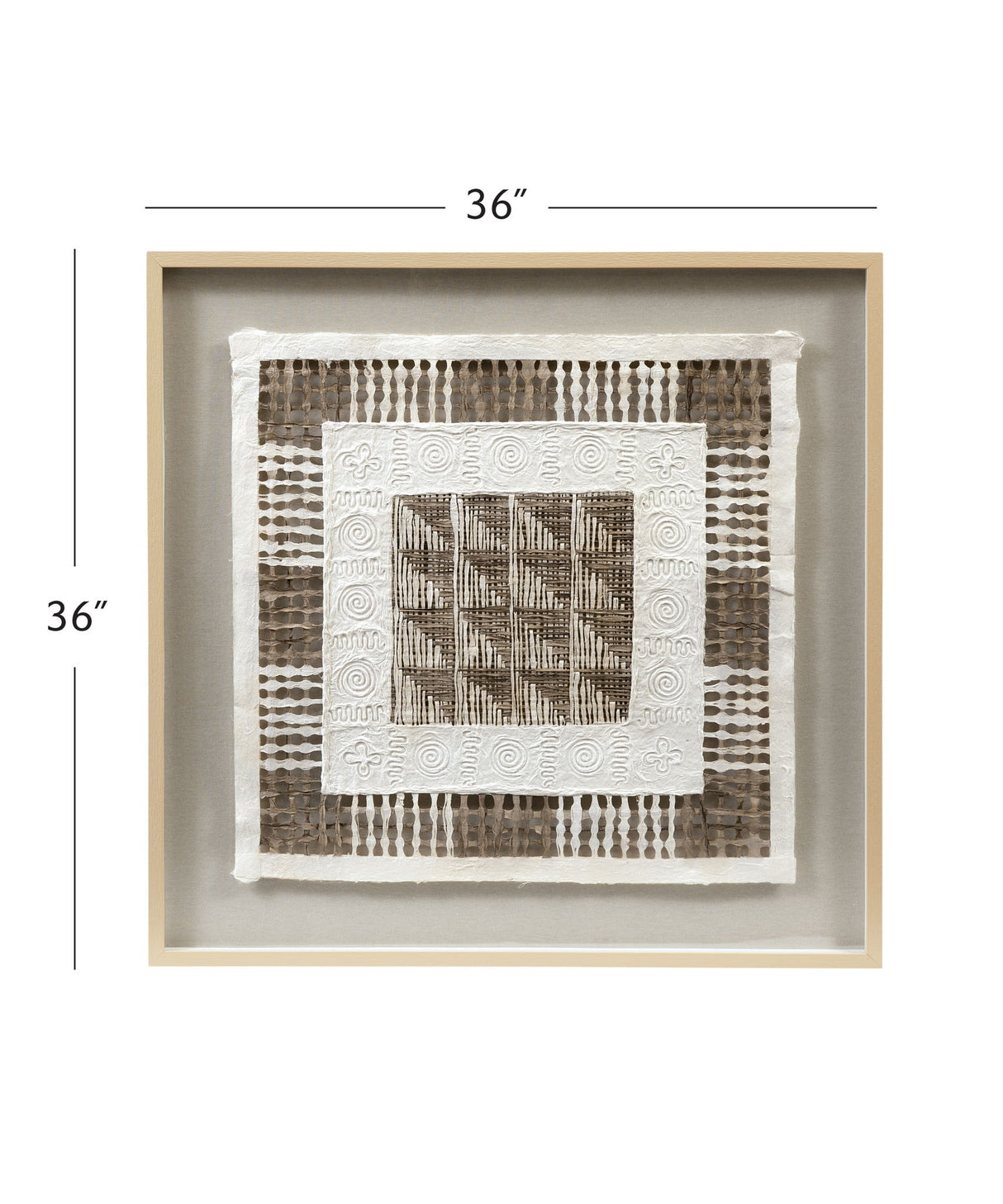 Taughtrope Wall Hanging - Natural Frame