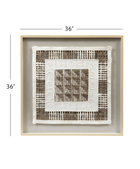 Taughtrope Wall Hanging - Natural Frame