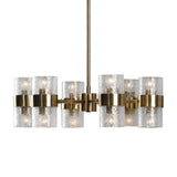 Marinot - 12 Light Chandelier - Gold