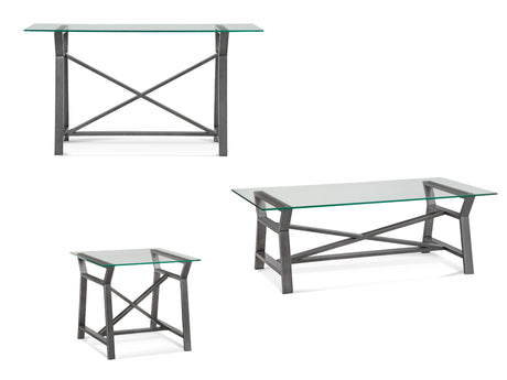 Ross - End Table - Dark Gray