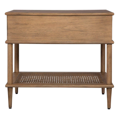 Coast - Rattan Cane Side Table - Light Brown