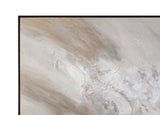Subtle Relief Framed Canvas - Gray