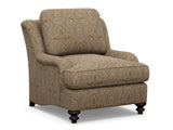 Lexington Upholstery - Elton Chair - Dark Brown