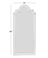 Spica - Wall Mirror - Champagne Silver Leaf