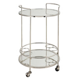 Spritz - Chrome Bar Cart
