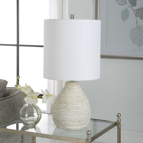 Table Lamp - Antique White