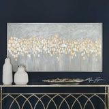 Parade - Modern Art - Gray, Dark
