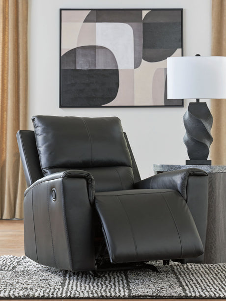 Glossmore - Black - Rocker Recliner