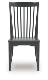 Brenkerton - Black - Dining Room Side Chair (Set of 2)