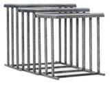 Melange - Bianca Nesting Tables - Pearl Silver