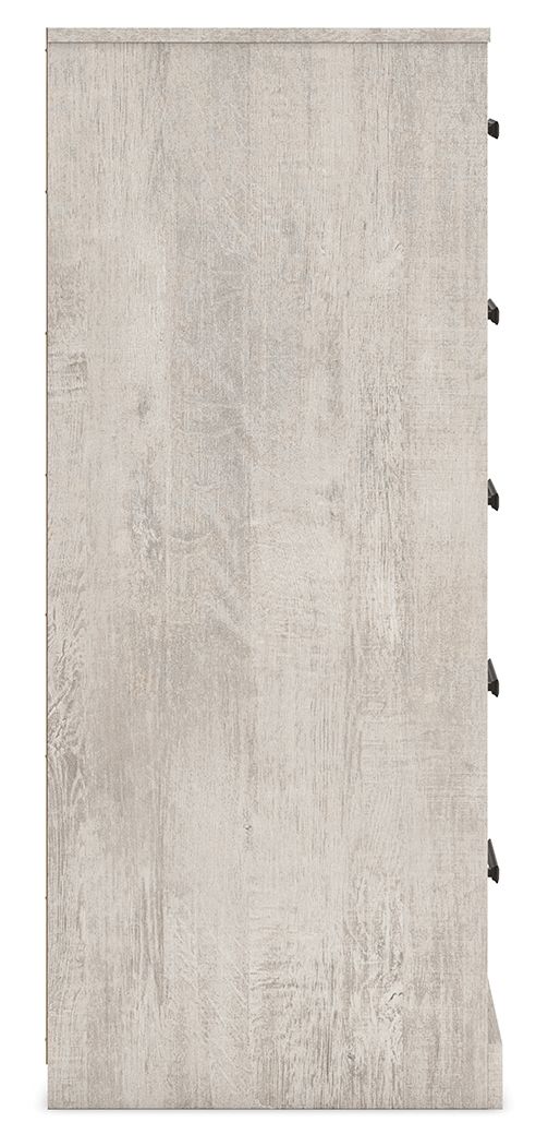 Shawburn - Five Drawer Chest - Gray