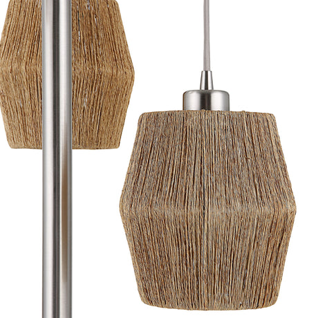Floor Lamp - Brushed Nickel