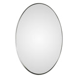 Pursley - Oval Mirror - Brushed Nickel