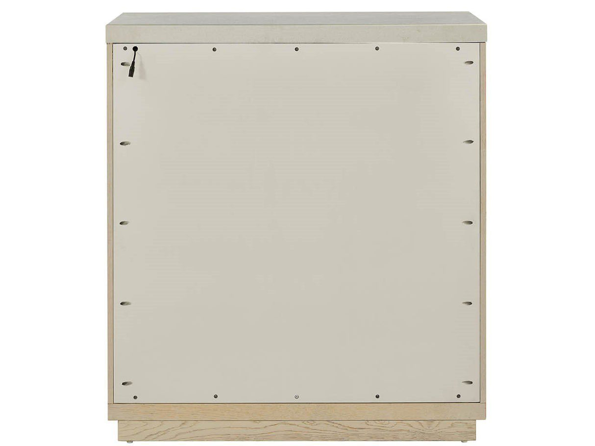 Oasis - Dockside Bar Cabinet - Beige / White
