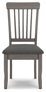Shullden - Gray - Dining Room Side Chair (Set of 2)