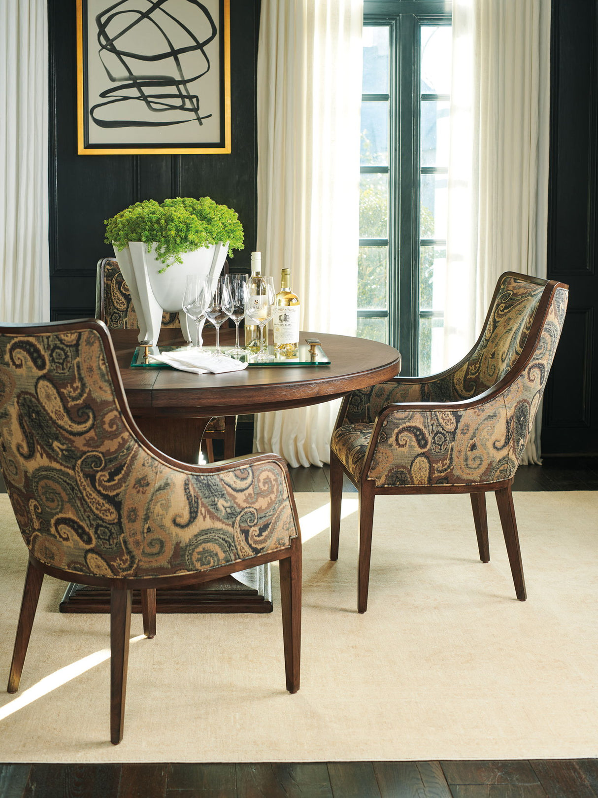 Silverado - Bromley Fully Upholstered Arm Chair