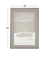 Zole II Framed Canvas - Gray