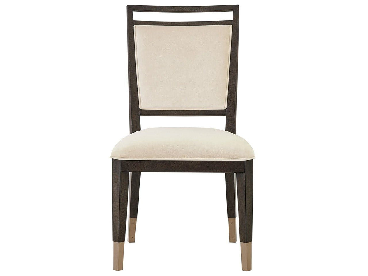 Fenwick - Side Chair - Beige / Dark Brown