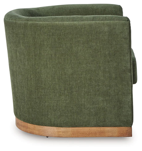 Jersonlow - Forest Green - Swivel Chair