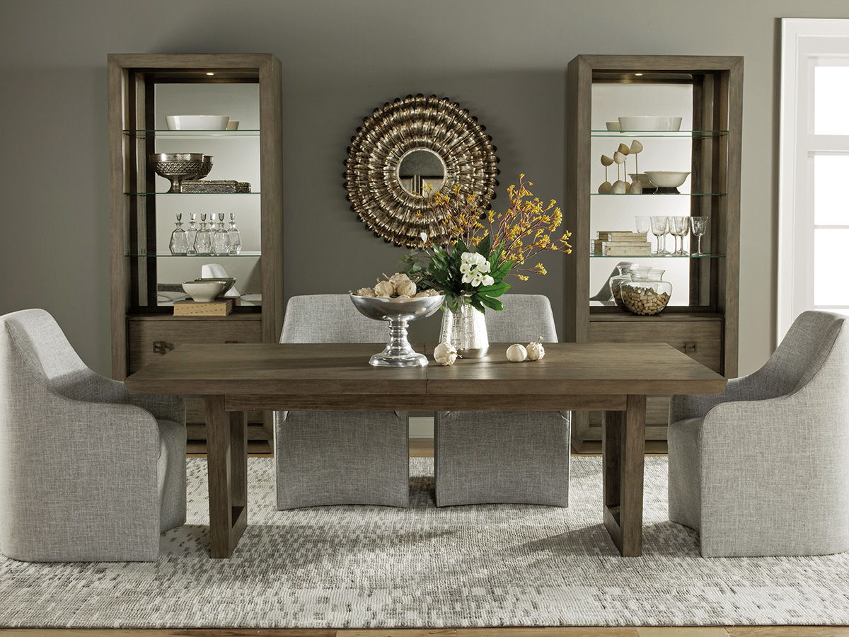 Cohesion Program - Brio Rectangular Dining Table - Dark Brown