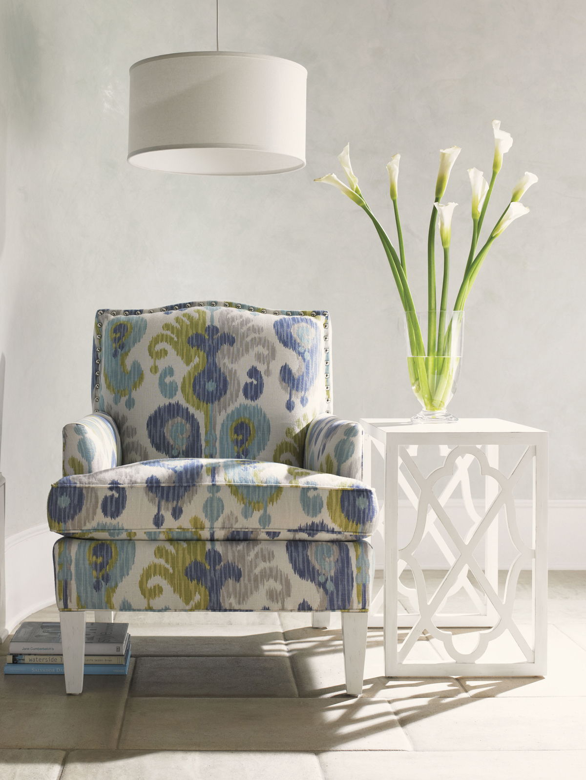 Ivory Key - Stovell Ferry Nesting Tables - White
