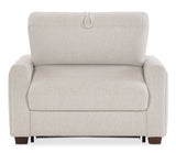 SS - Griffin Twin Sleeper Chair - New Page Flax