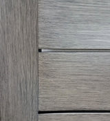 Laguna - Armless Club, No Welt - Canvas Flax / Gray