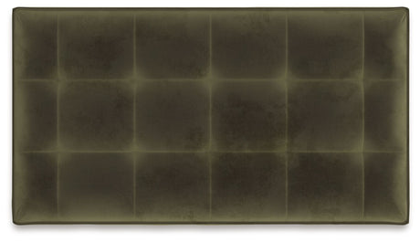 Caspian-Town - Olive - Oversized Accent Ottoman