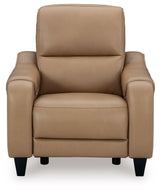 Mosswell - Power Recliner With Adj Headrest - Toffee