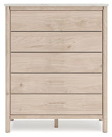 Cadmori - Five Drawer Wide Chest - Two-Tone