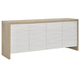 Oasis - Credenza - Beige / Light Brown
