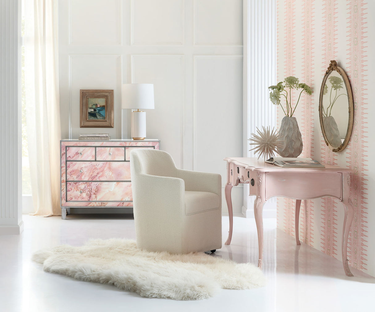 Susan G. Komen - Perseverance Writing Desk - Pink