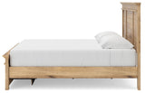 Makidern - Panel Storage Bed With Under Bed Storage Unit And Storage Footboard