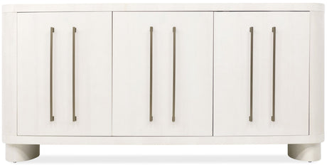 Melange - Bar None Credenza - White